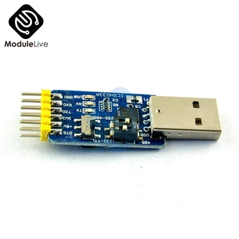 USB CP2102 към TTL сериен чип RS232 USB TTL към RS485 Взаимно преобразуване 6 в 1 Модул трансформация, захранван от система на микроконтролера