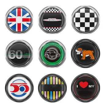 Автомобилна Решетка на Иконата за Логото на Декоративна Стикер Креативна Промяна на Екстериор и Аксесоари За BMW и MINI Cooper F54 F55 F56 F60 R55 R56