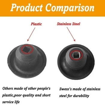За многократна употреба Здрав Комплект Гнезда за колела за резервни части за смесител Vitamix -Комплект гнезда с метална дъно