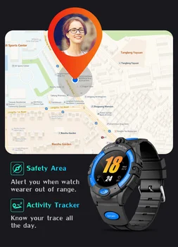 Детски Smart-Часовници, WIFI GPS Тракер SOS Водонепроницаемое Местоположение 4G Сим-Карта Детски Телефонно Обаждане Reloj Часовници Спортни Фитнес-Умен Часовник