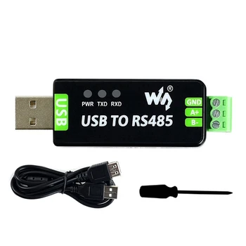Waveshare USB Последователен преобразувател RS485 RS485 Модул за Комуникация 300-921600 Бит/с Вградена схема за защита срещу електростатично разреждане
