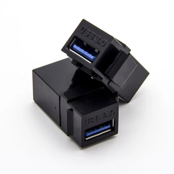 USB 3.0 Keystone Jack Вмъкване на 2-Pack USB-USB Адаптери Жак-изход за Стенните Панели Контакти Ркц