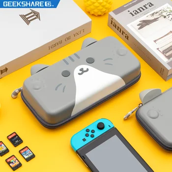 GeekShare Калъф за носене За Nintendo Switch Преносим твърд калъф за носене, Съвместими с Nintendo Switch и ключа OLED