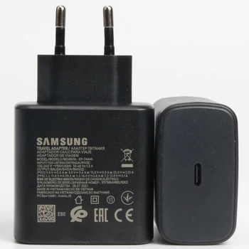 Samsung S20 S22 Ултра 45 W Оригинално Супер Бързо Зарядно Устройство PD Адаптер Бързо Зареждане TypeC За Galaxy S20Plus Note 10 + A90 A80 Tab S7 +