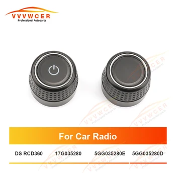 Дръжка CD плейър Ключ Регулиране на силата на Звука, Превключвател за Регулиране на силата на Звука за Volkswagen Accesorios para auto за Desay RCD360 5GG 035 280D 280E