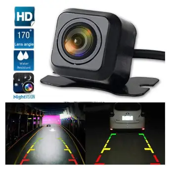 Универсална Автомобилна Камера за Обратно виждане HD Камера за Нощно Виждане за Обратно виждане Автоматични Паркинг Монитор Водоустойчив Кола HD Задната Камера за Обратно виждане