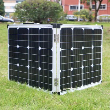 Dokio 100 W (2 бр. x 50 W) Сгъваем Соларен панел от Порцелан Mono pannello solare usb Контролер Слънчева батерия / Модул / Система за Зарядно устройство