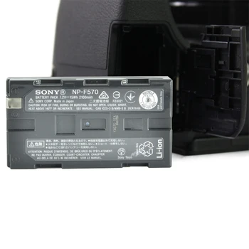 Sony 7,2 През 2100 mah NP-F550 NP-F570 Акумулаторна литиево-йонна Батерия NP-F550 F750 F970 F960 Led Лампа За Видеозаснемане на Батерията
