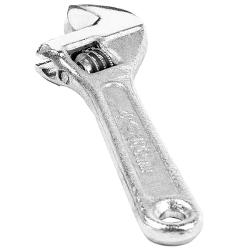 Гаечен ключ метал размер 4 инча 100мм миниый регулируем Гаечен Ключ