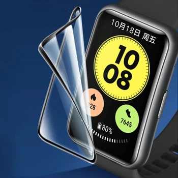 За Huawei Watch Fit 2 Fit2 3D Извити HD Защитно фолио за екрана Fit2/Fit Mini Пълно покритие За Huawei Watch ES/Fit 2 Мека филм Не стъкло