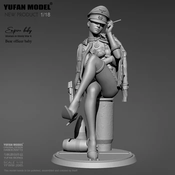 1/18 Комплекти модели от смола YUFAN MOEDL фигурка самодельная самосборная YFWW-2085
