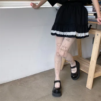 Японски Кавайные Чорапогащи за стил Лолита 
