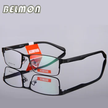 Рамки За Очила BELMON Мъжки Компютърни Оптични Очила, Рамки За Очила За Мъже Прозрачни Прозрачни Лещи Armacao de RS009
