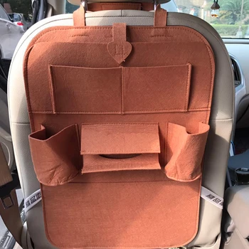 Auto Многофункционален Автомобилен Органайзер Чанта За Съхранение на Универсална Кутия за Задната Седалка на Притежателя на Задната Седалка Джобове на Стол Стайлинг Почистване на Колата-stying
