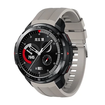 За Huawei Honor GS Pro Каишка За часовника 22 мм Спортен Силиконов Смарт гривна Гривна За Честта GS Pro Каишка Каишка За Часовници от най-Високо Качество