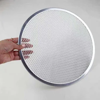Тава окото печене алуминиева Сплав Качеството на хранене на тавата за печене на пица многоцелеви кръг за дома