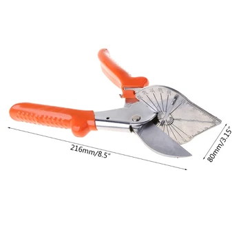 45-120 ° Многоугловой Ножничный Нож За Тръби От PVC-тел За рязане на Крайни Ръба на Ръчни инструменти